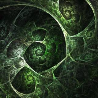 Dark fractal wallpaper