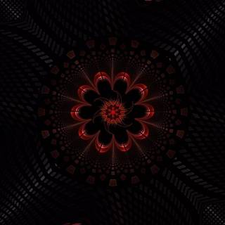 Dark fractal wallpaper