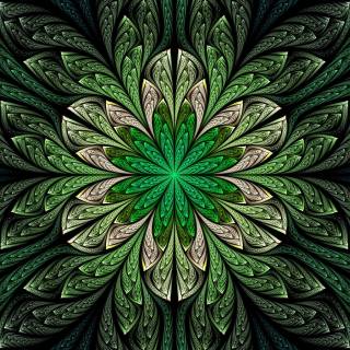 Dark fractal wallpaper