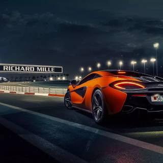 McLaren night wallpaper