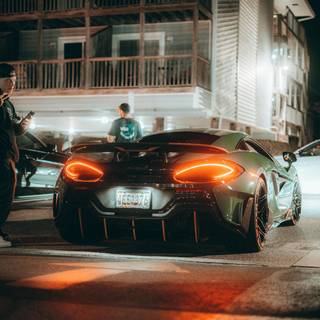 McLaren night wallpaper