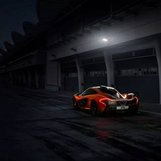 McLaren night wallpaper