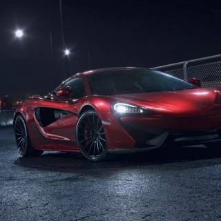 McLaren night wallpaper