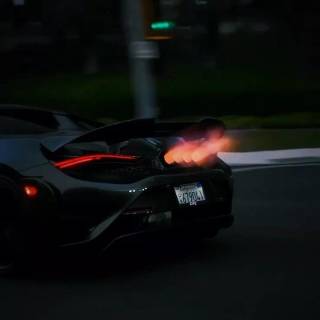 McLaren night wallpaper