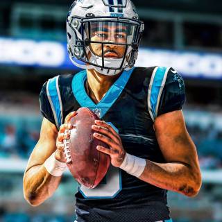 Bryce Young Panthers wallpaper