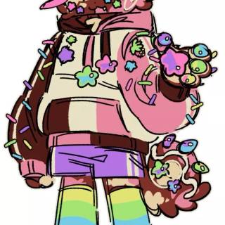 Twisted Cosmo Dandy's World wallpaper