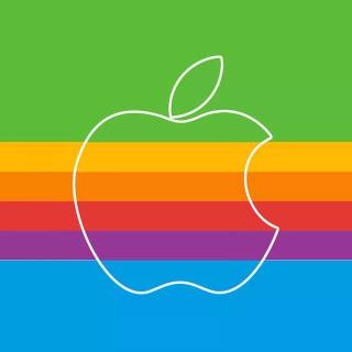 Retro logo wallpaper