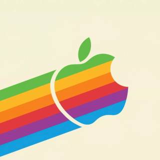 Retro logo wallpaper