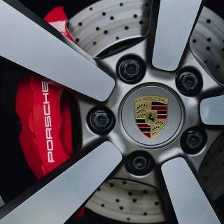 Porsche wheel wallpaper