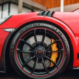 Porsche wheel wallpaper