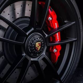 Porsche wheel wallpaper