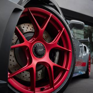 Porsche wheel wallpaper