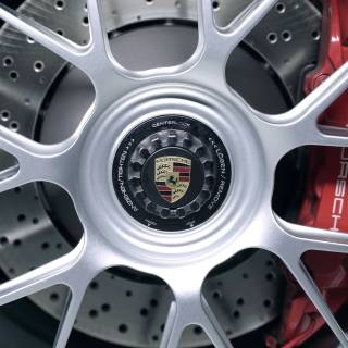 Porsche wheel wallpaper