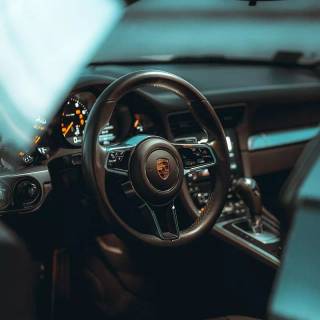 Porsche wheel wallpaper