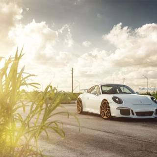 Porsche wheel wallpaper