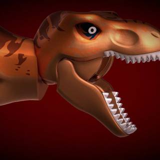 Lego T-Rex wallpaper