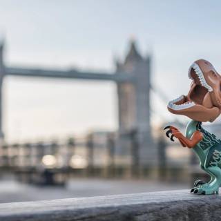 Lego T-Rex wallpaper