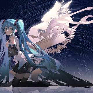 Hachune Miku wallpaper