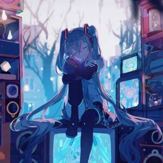 Hachune Miku wallpaper