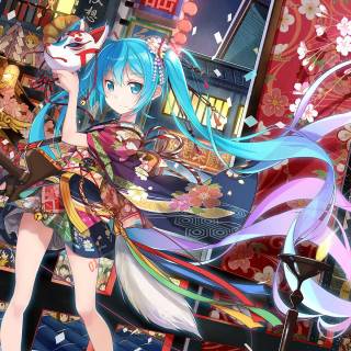 Hachune Miku wallpaper