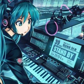 Hachune Miku wallpaper