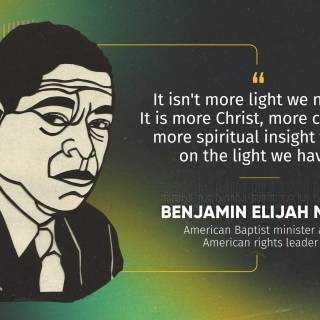 Benjamin Elijah Mays wallpaper