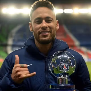 Neymar trophy wallpaper