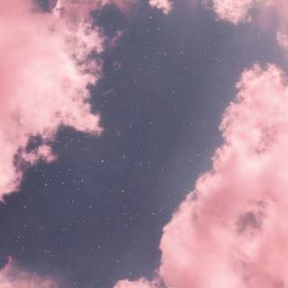 Pink cloud wallpaper