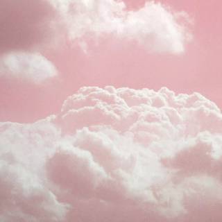 Pink cloud wallpaper
