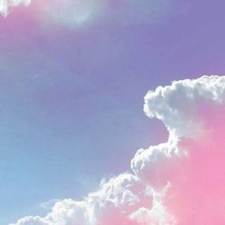 Pink cloud wallpaper