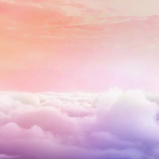 Pink cloud wallpaper