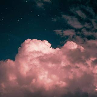 Pink cloud wallpaper