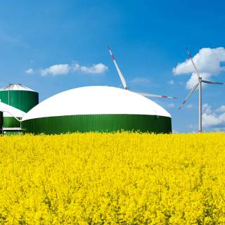 Biogas wallpaper