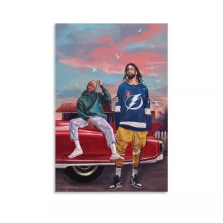 J Cole and Kendrick Lamar wallpaper
