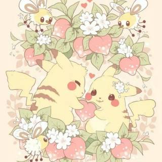 Pokémon spring wallpaper