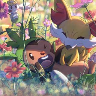 Pokémon spring wallpaper