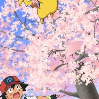 Pokémon spring wallpaper