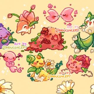 Pokémon spring wallpaper