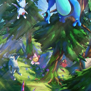 Pokémon spring wallpaper