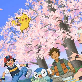 Pokémon spring wallpaper