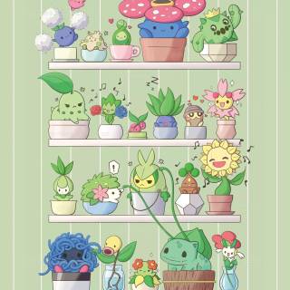 Pokémon spring wallpaper