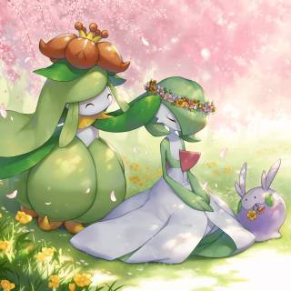 Pokémon spring wallpaper