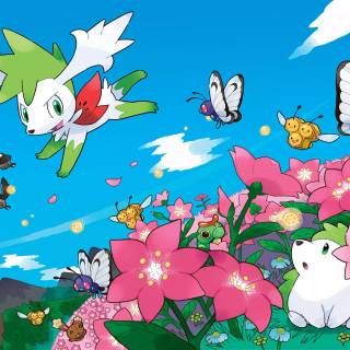 Pokémon spring wallpaper