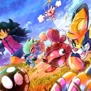 Pokémon spring wallpaper