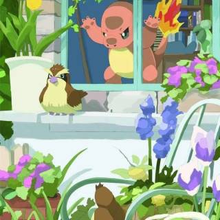 Pokémon spring wallpaper