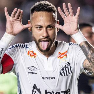 Neymar Santos 4k desktop wallpaper