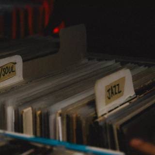 Music store wallpaper