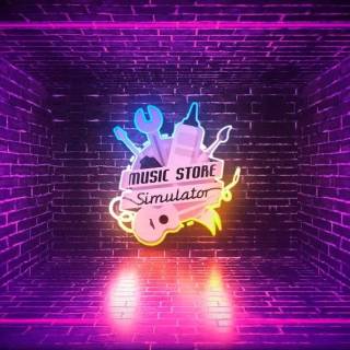 Music store wallpaper