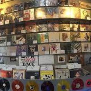 Music store wallpaper