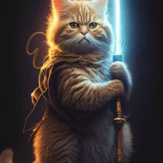 Star Wars cats wallpaper